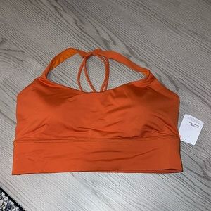 lululemon free to be longline bra 10